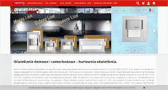 Desktop Screenshot of oswietlenia.com